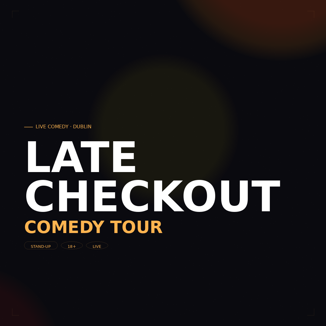 Late Checkout poster